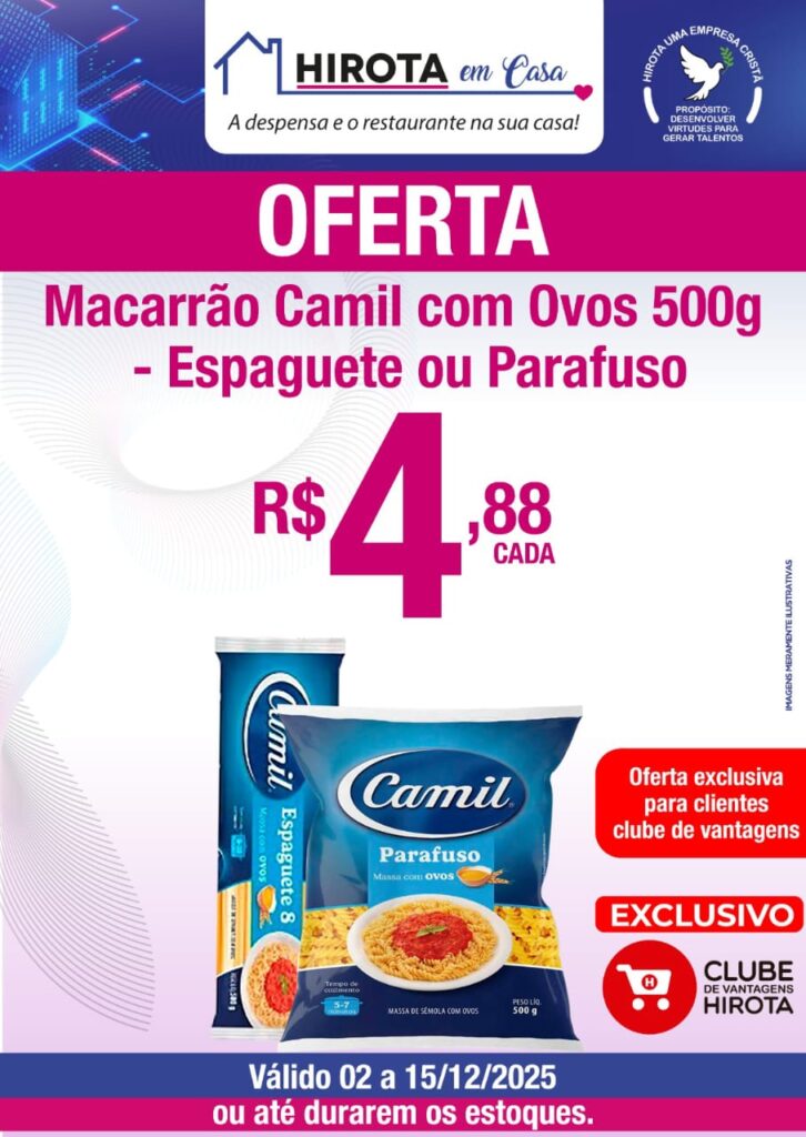 MACARRAO CAMIL